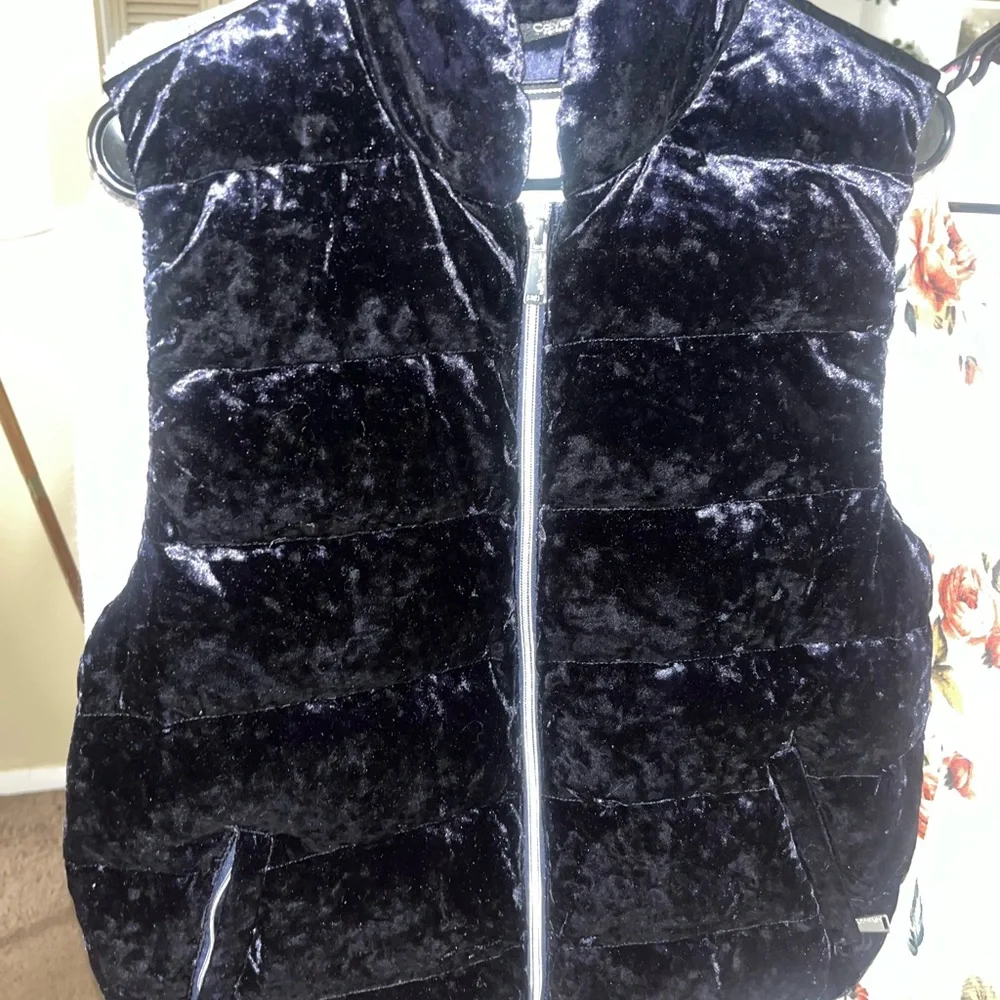 Calvin Klein Performance Dark Velvet Puffer Vest - Picture 1 of 1